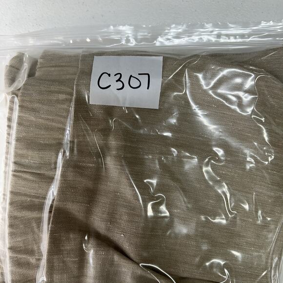 J Jill Plus 4X Linen Stretch Pants Pull On Elastic Waist Straight Leg Slit Hem - Picture 15 of 15